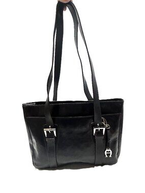 Etienne Aigner black shoulder bag